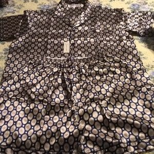 Pure silk pajamas